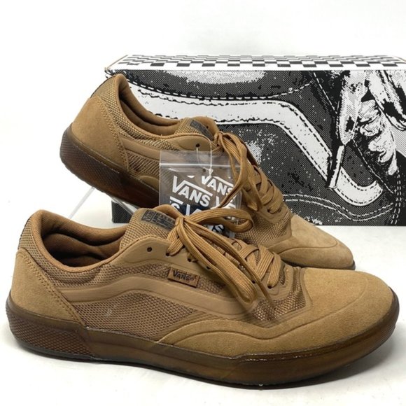 Vans Shoes - VANS AVE Tobacco Gum Skate Sneaker Canvas Suede Shoes Womens Low Top VN0A5JIBLV9